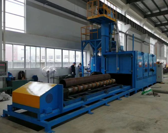 陇南喷砂机在管道除锈中的现场施工应用