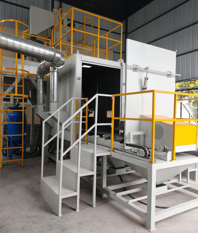 陇南全自动喷砂机 实现无人化高效生产