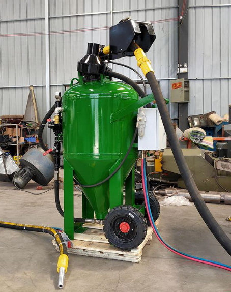 陇南移动式喷砂机 户外施工效率翻倍