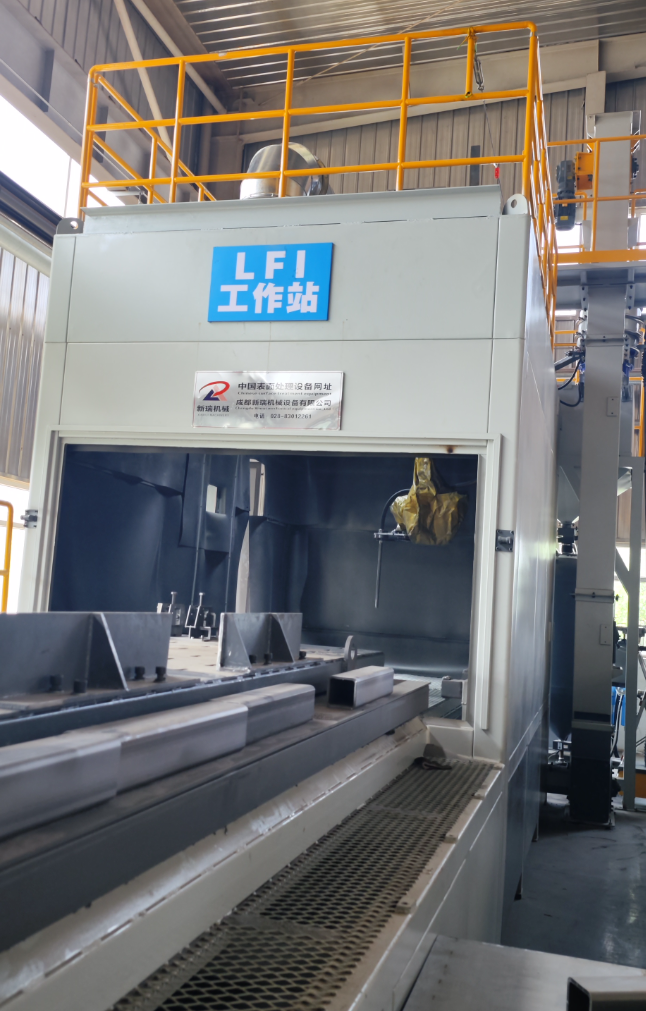 陇南大口径喷砂机 适合大型工件处理